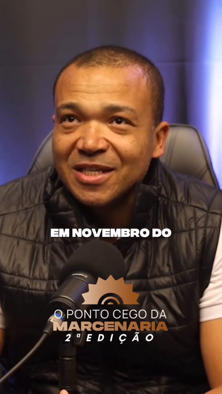 Empresário do setor moveleiro em depoimento sobre a imersão O Ponto Cego da Marcenaria